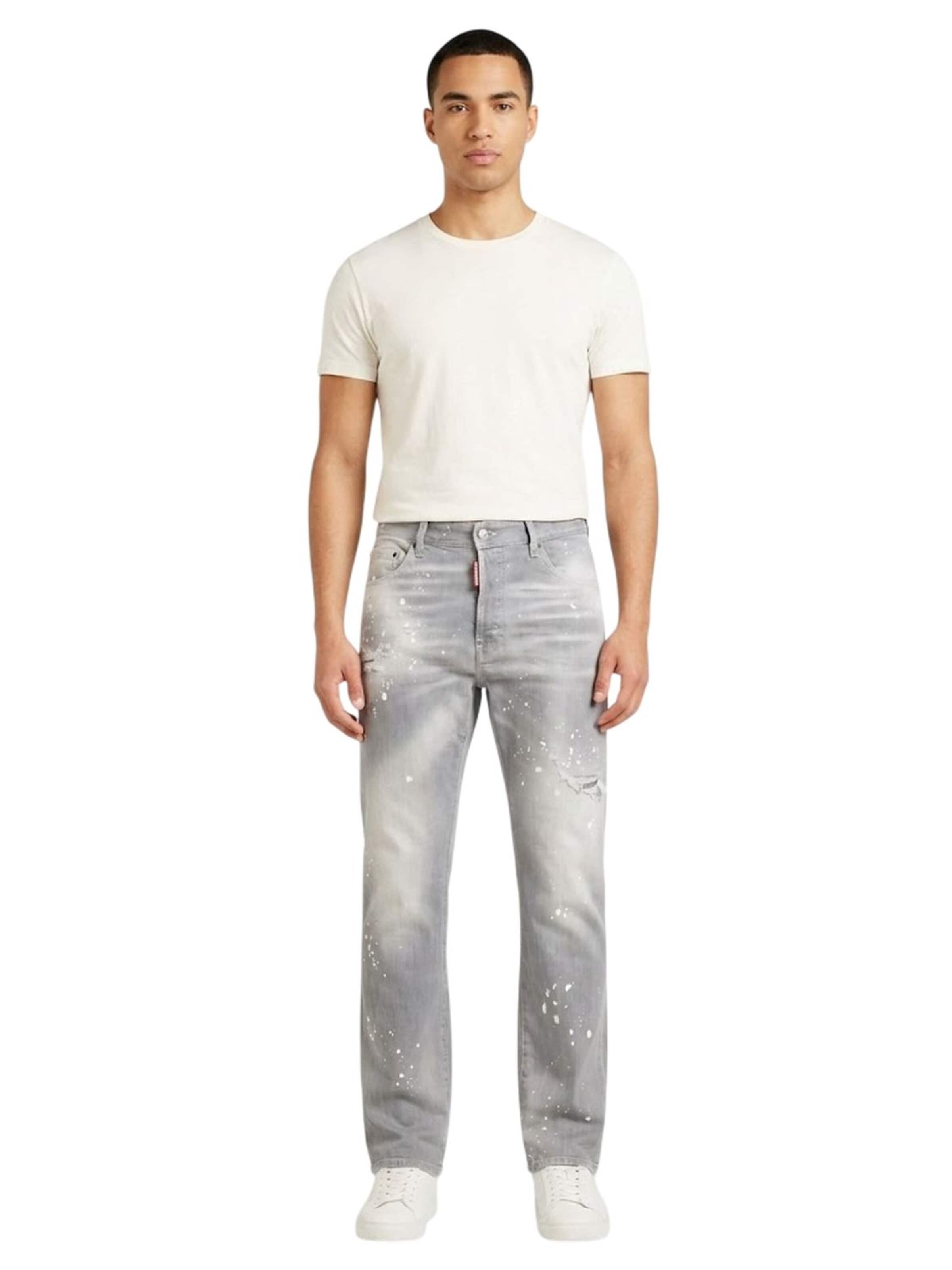 DSQUARED2 Slim fit Jeans in Grey: front