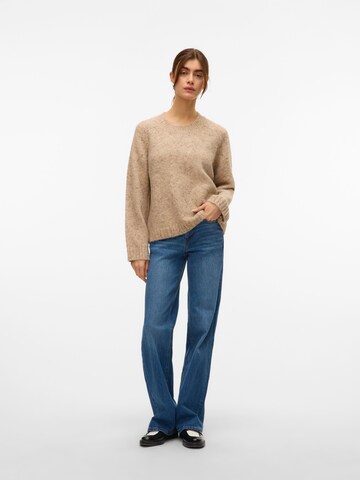 VERO MODA - Jersey 'VMIngrid' en beige