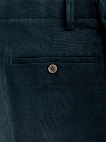 Next Slim fit Trousers with creases 'Motionflex' in Blue