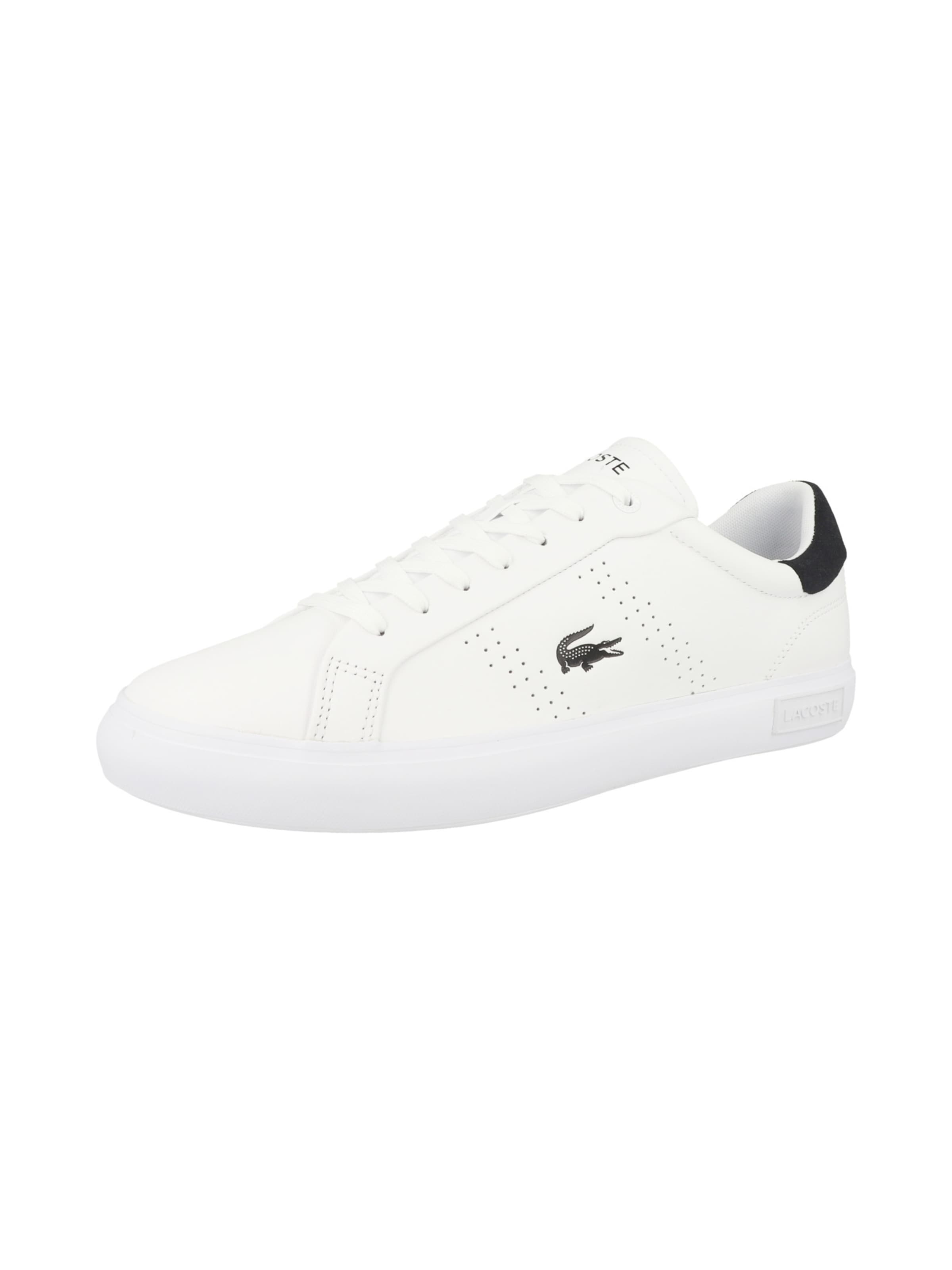 Sneaker bassa ' Powercourt 2.0 ' di LACOSTE in bianco: frontale