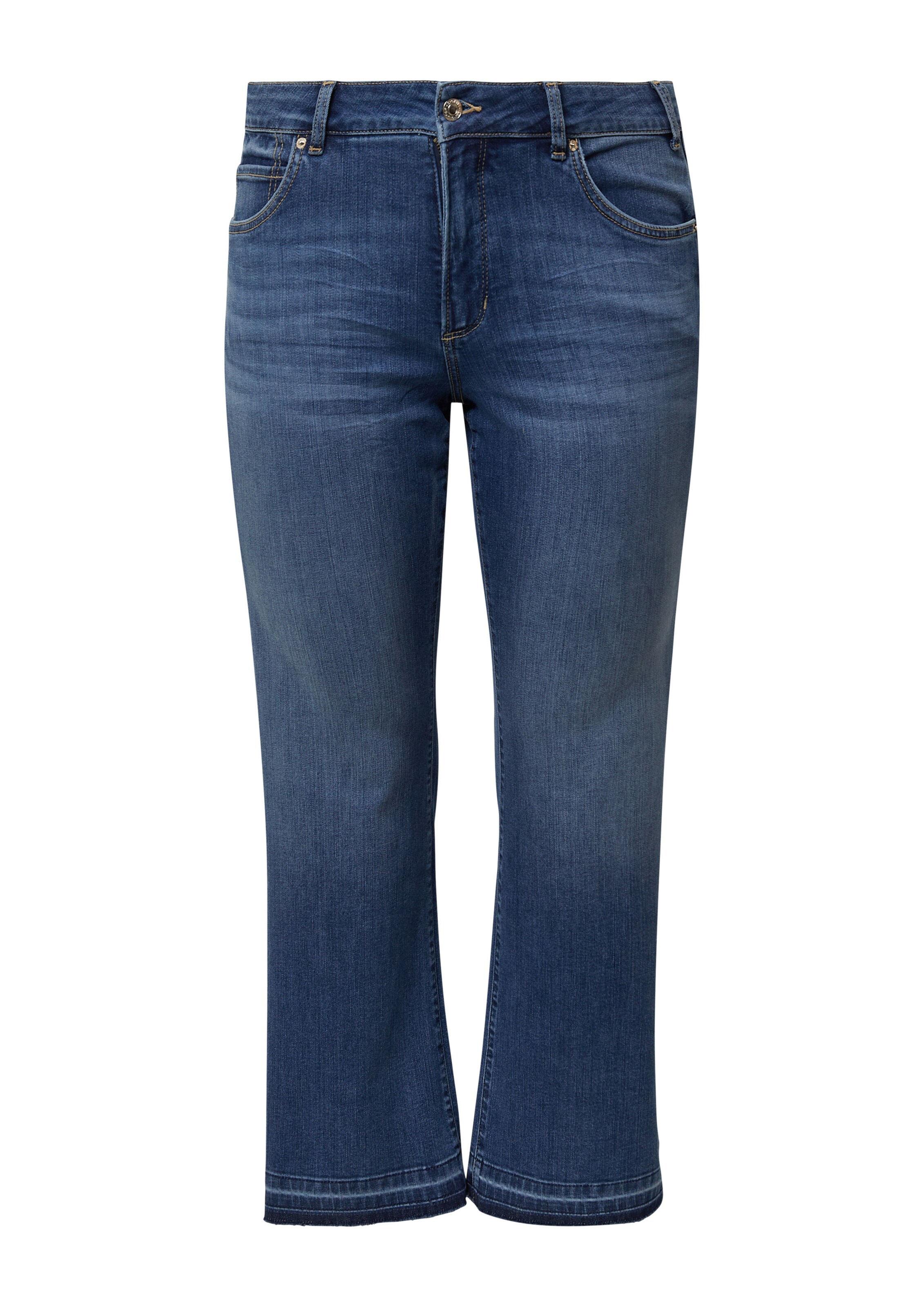 s.Oliver Regular Jeans in Blauw: voorkant
