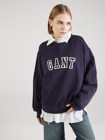 GANT - Sudadera en azul: frente