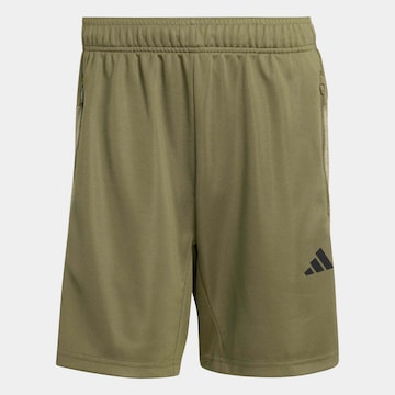 ADIDAS PERFORMANCE Regular Workout Pants in Green
