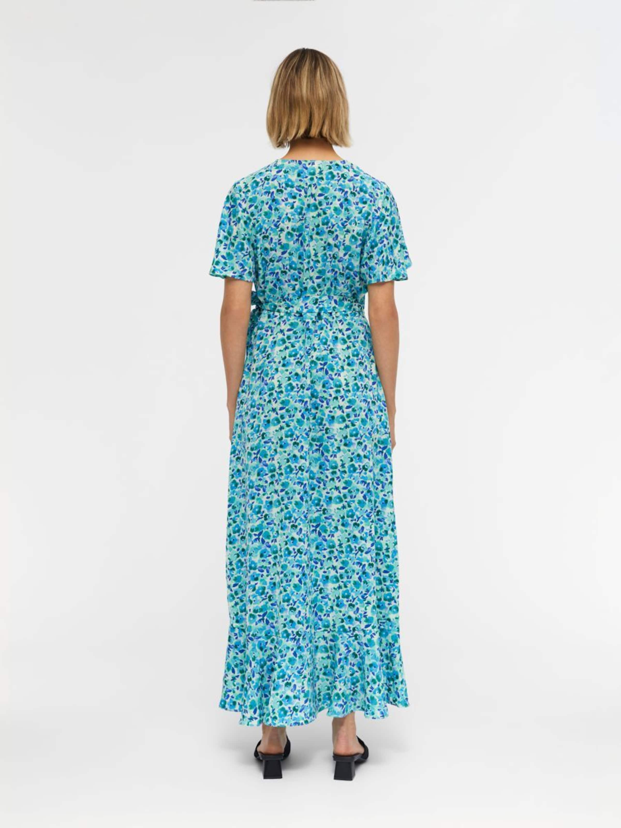 Frauen Kleider OBJECT Kleid in Aqua - RQ71103 Frauen Kleider OBJECT Kleid in Aqua - RQ71103