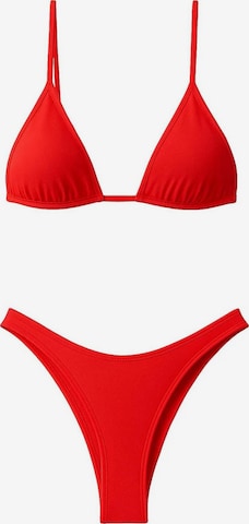 Triangle Bikini Kalaia en rouge : devant