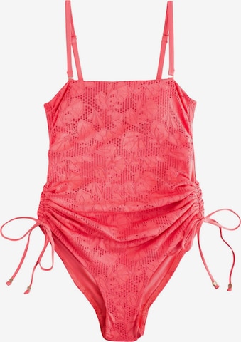 rožinė Next Bandeau Maudymosi kostiumėlis: priekis