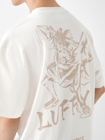 T-Shirt Bershka en beige