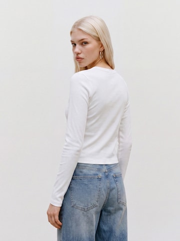 VERO MODA Тениска 'VMCHLOE' в бяло