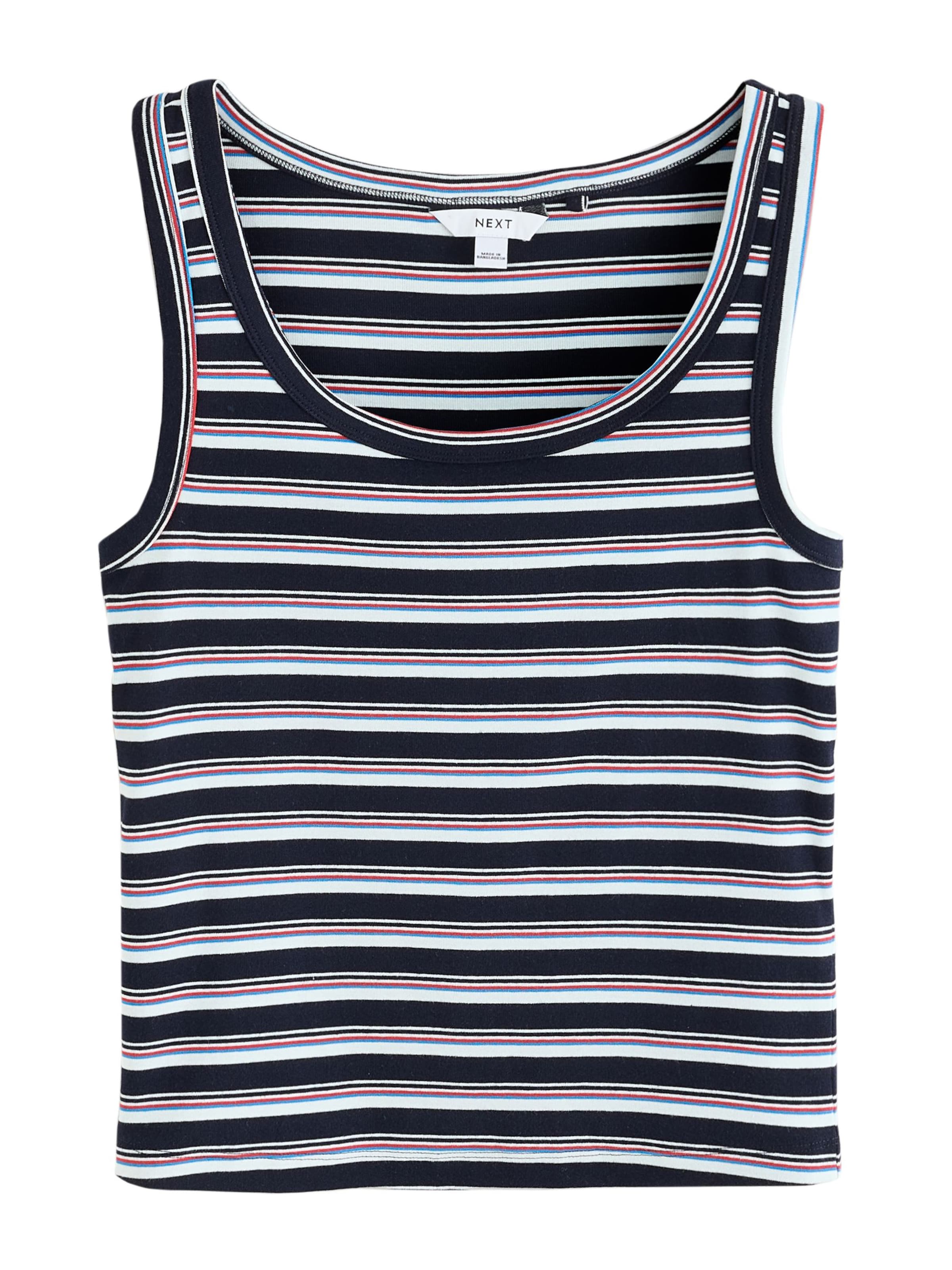 Next Shirt in XS in Blue / Marine blue / Red / White, Item view