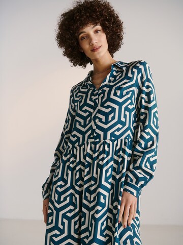 Guido Maria Kretschmer Women Shirt dress 'Heidi' in Green