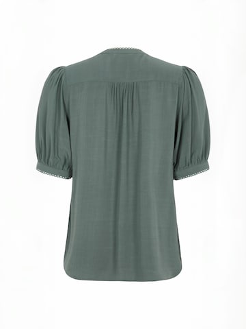 T-shirt ' SRLima ' Soft Rebels en vert : derrière