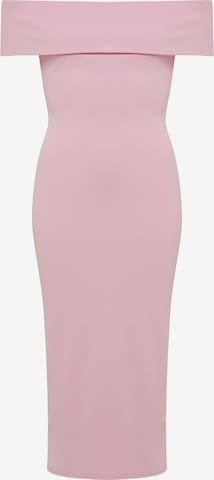 Tussah - Vestido de cocktail 'BEAU' em rosa: frente