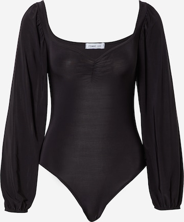 Femme Luxe Shirt 'MIAH' in Schwarz: predná strana