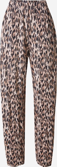 Pantaloni 'ONLCINDY' ONLY pe bej / maro cămilă / negru / alb murdar, Vizualizare produs