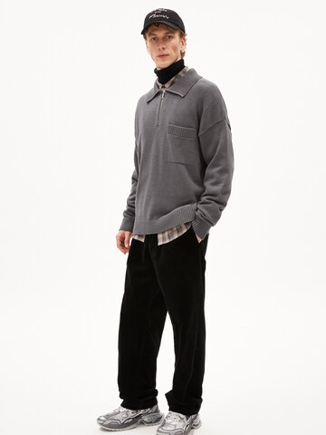 ARMEDANGELS Sweater 'Floryaan' in Grey: front