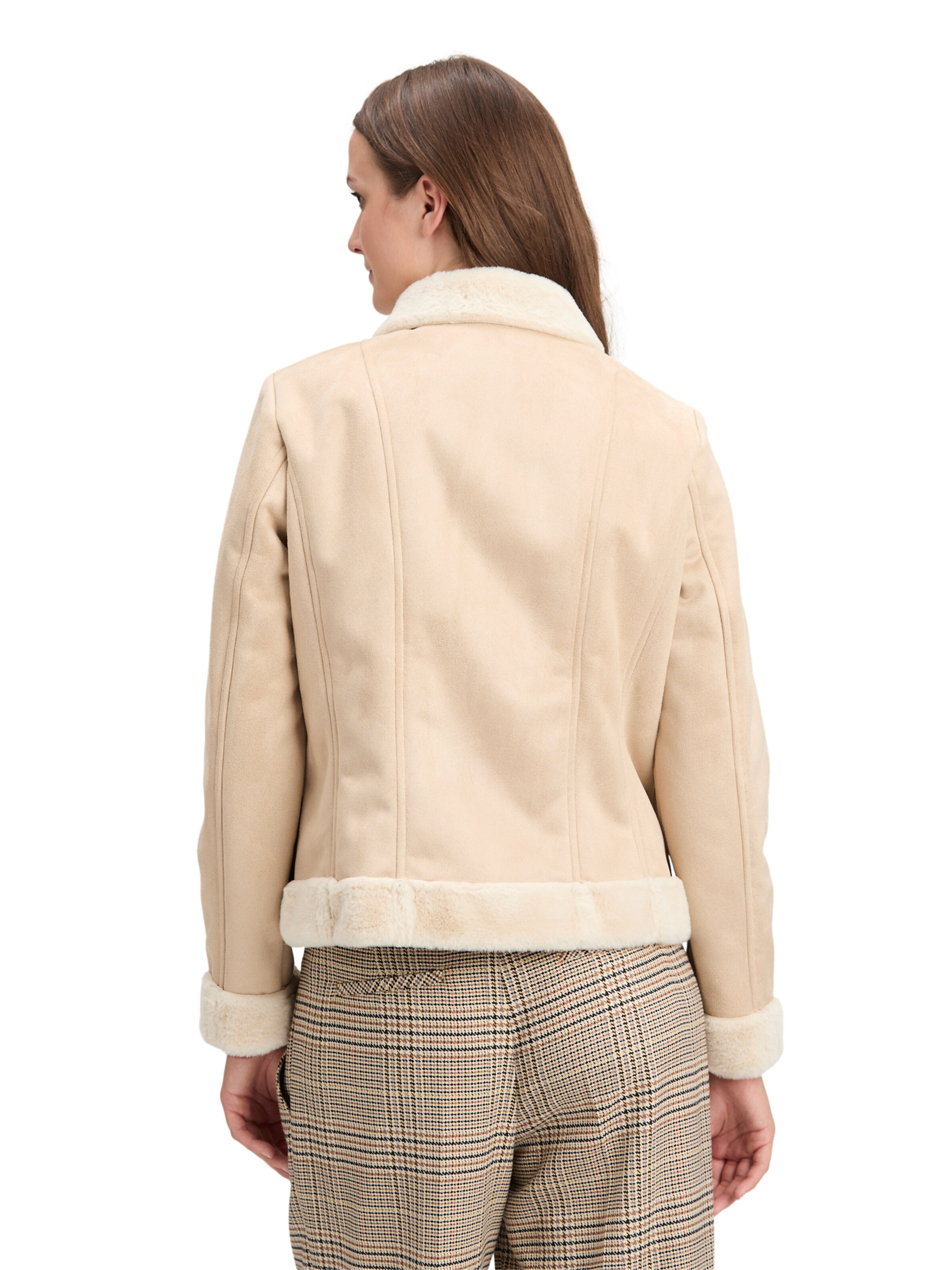 Cartoon Jacke in Beige