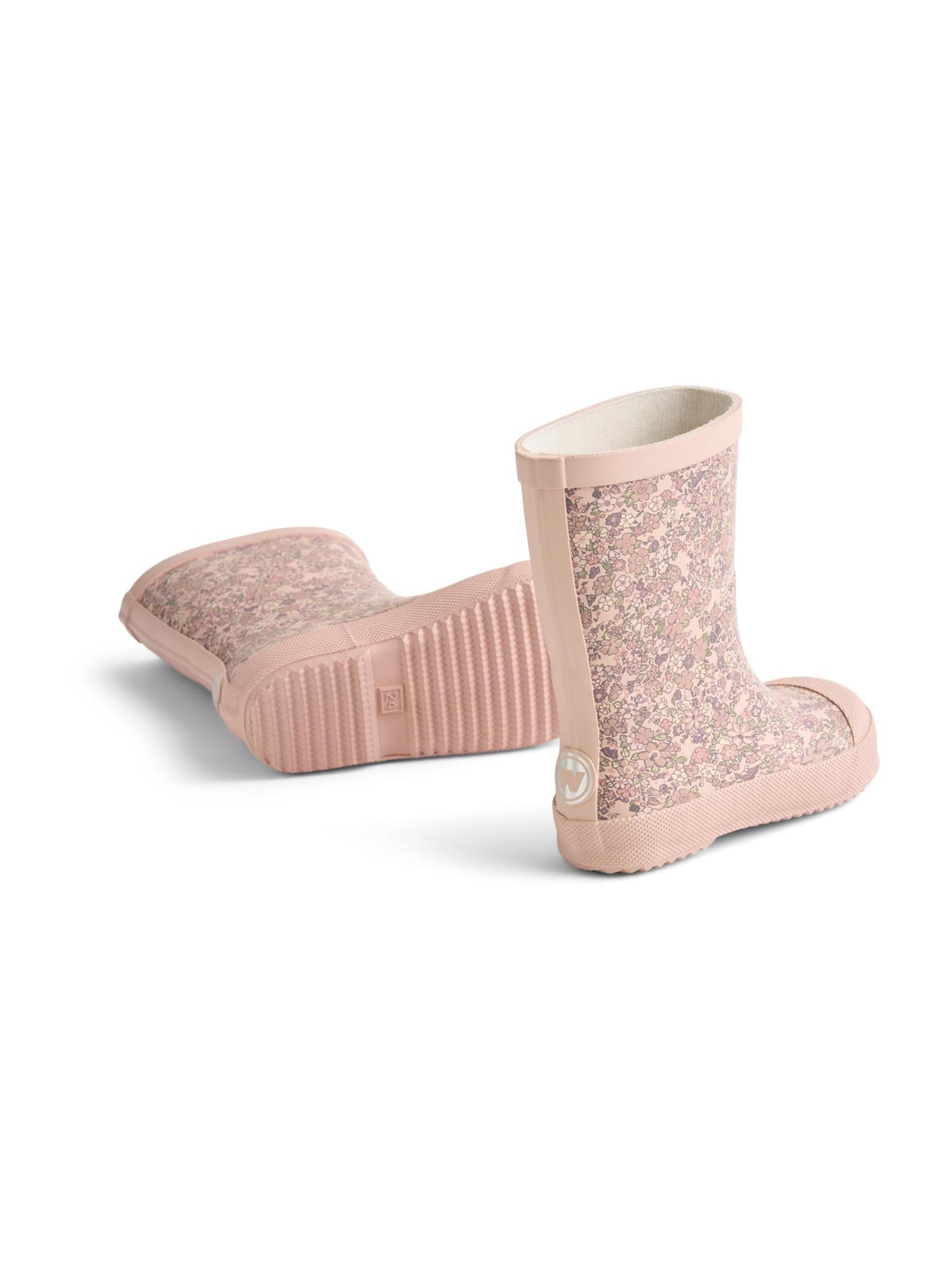 WHEAT Rubber boot 'Muddy' in Pink