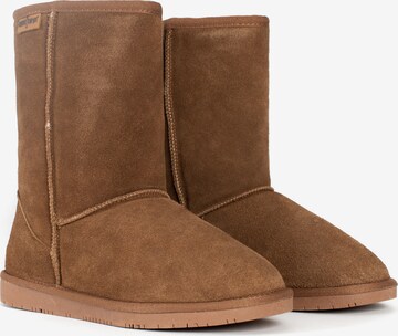 Minnetonka Snöboots 'Olympia' i beige