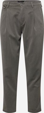 Regular Pantalon à pince 'DEVYN' DRYKORN en gris : devant