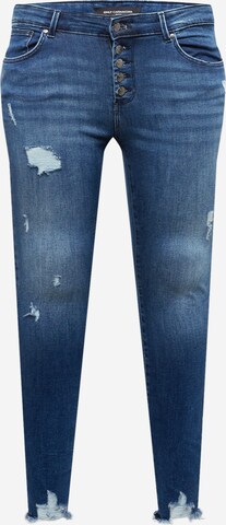 Jeans 'WILLY' de la ONLY Carmakoma pe albastru: față