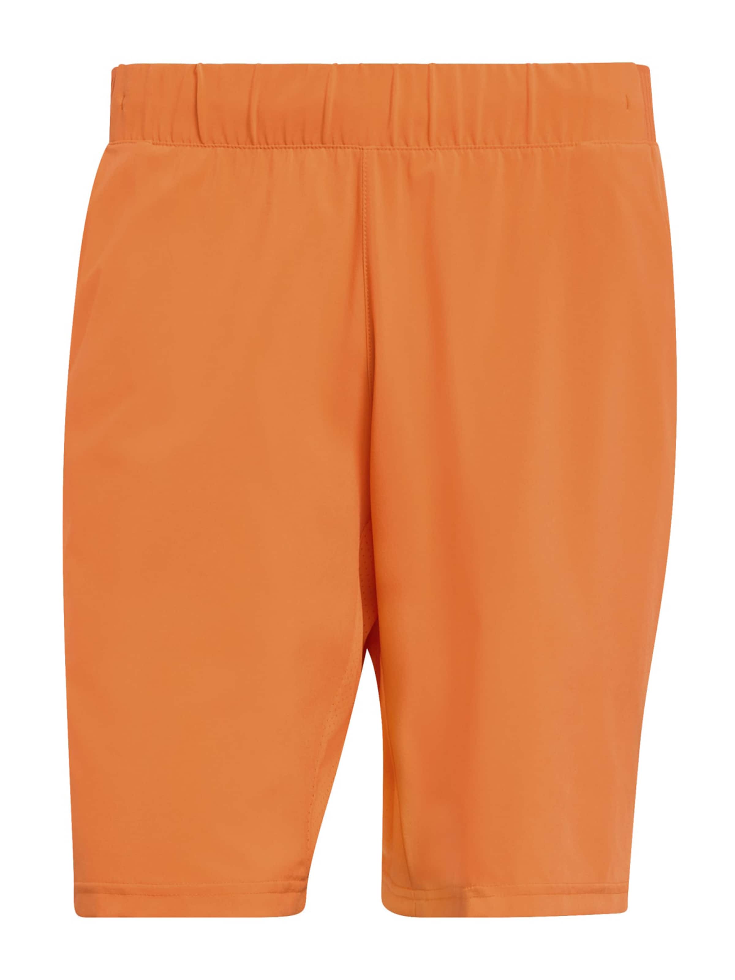 ADIDAS PERFORMANCE - Loosefit Pantalón deportivo 'CLUB' en naranja: frente
