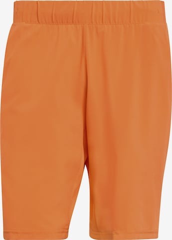 ADIDAS PERFORMANCE - Loosefit Pantalón deportivo 'CLUB' en naranja: frente