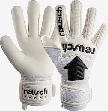 Gants de sport REUSCH en blanc : devant