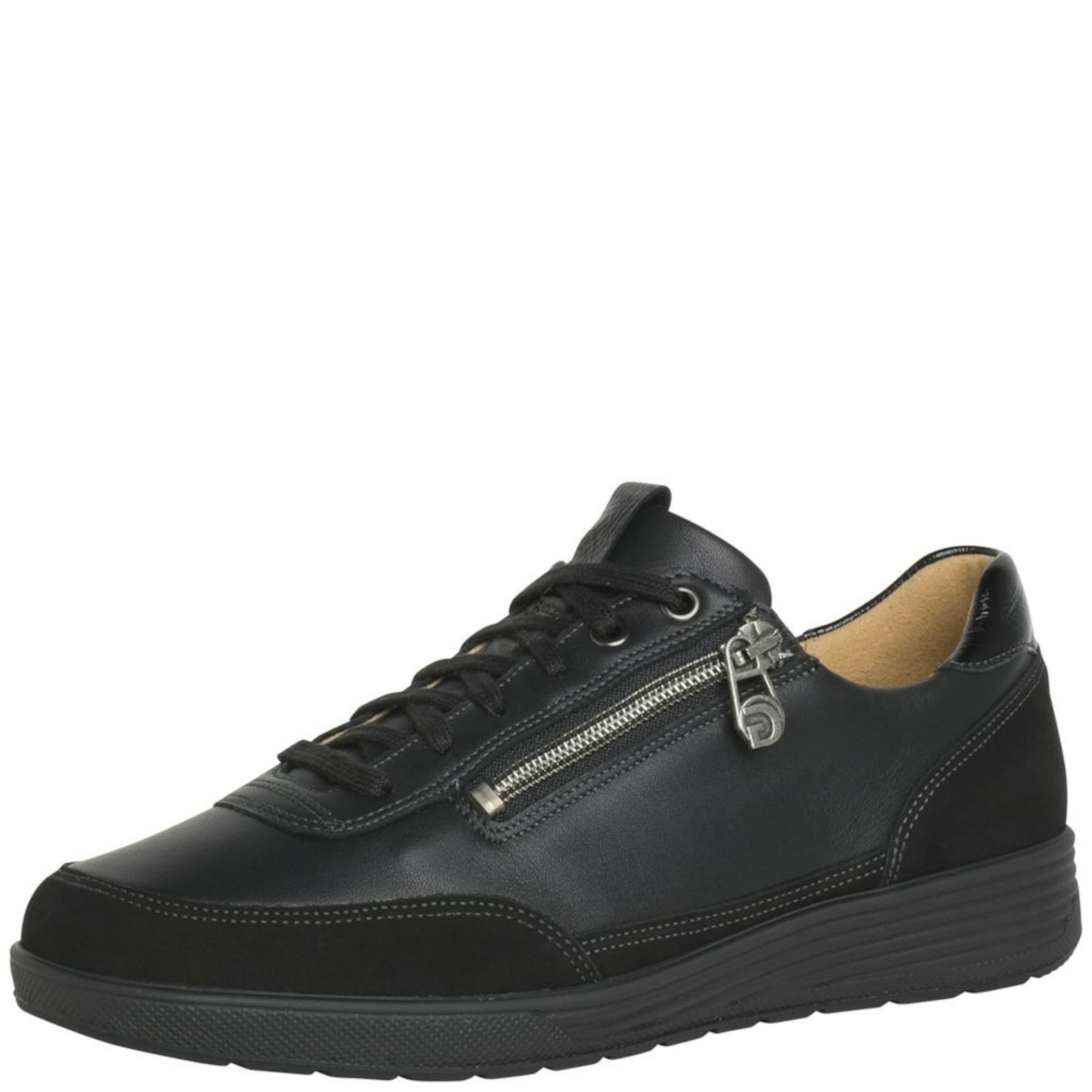 Ganter Platform trainers in Black: front