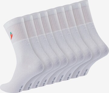 Chili Lifestyle Athletic Socks ' Sport ' in White