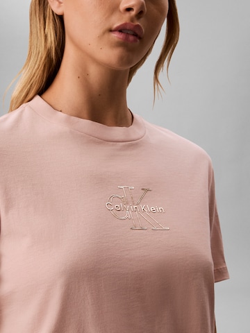 T-shirt 'Classic' Calvin Klein Jeans en rose