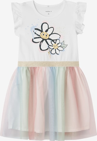 Robe 'Anna Happy' NAME IT en mélange de couleurs : devant