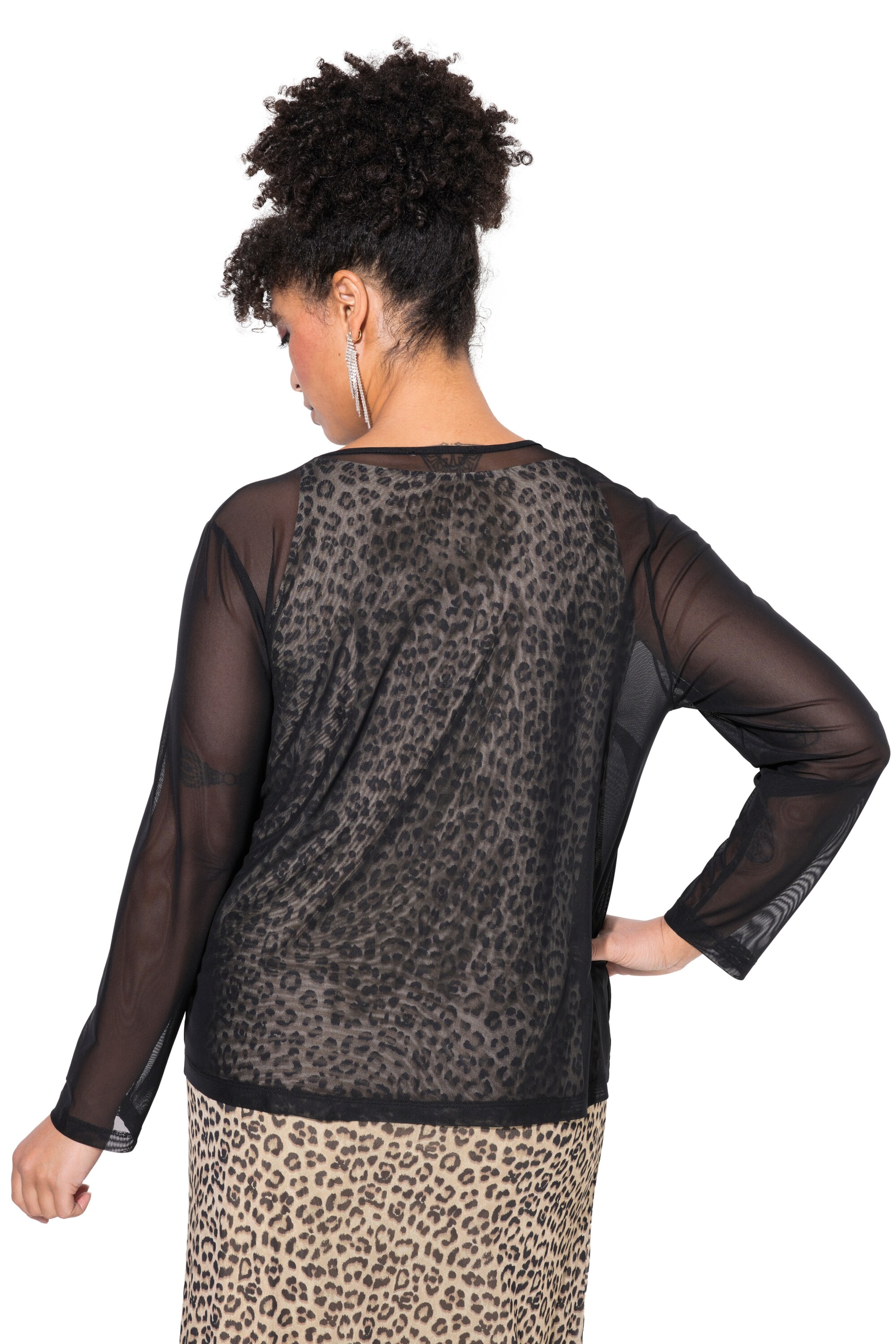 MIAMODA Between-Season Jacket in Black