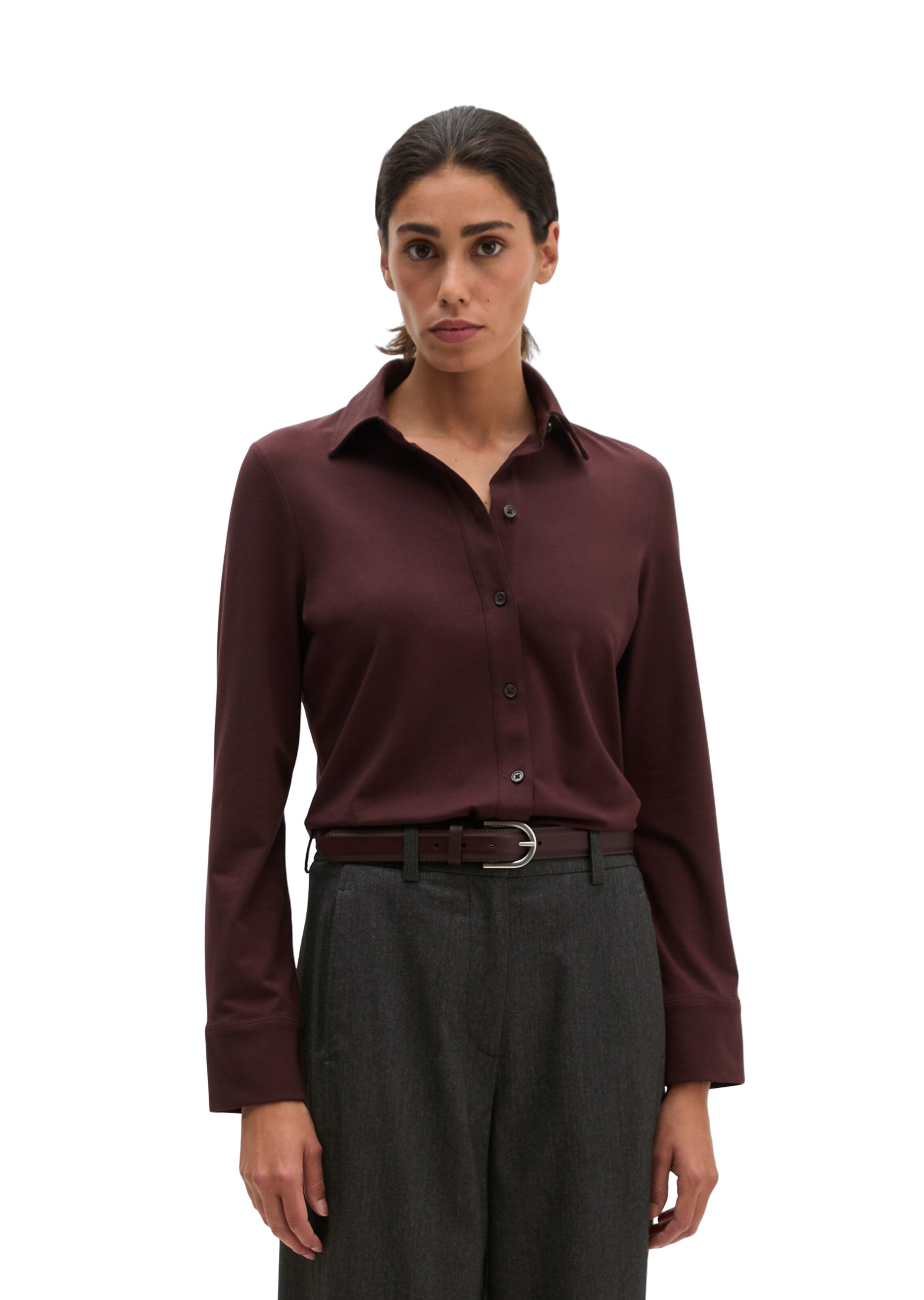 Marc O'Polo Knit cardigan in Red: front