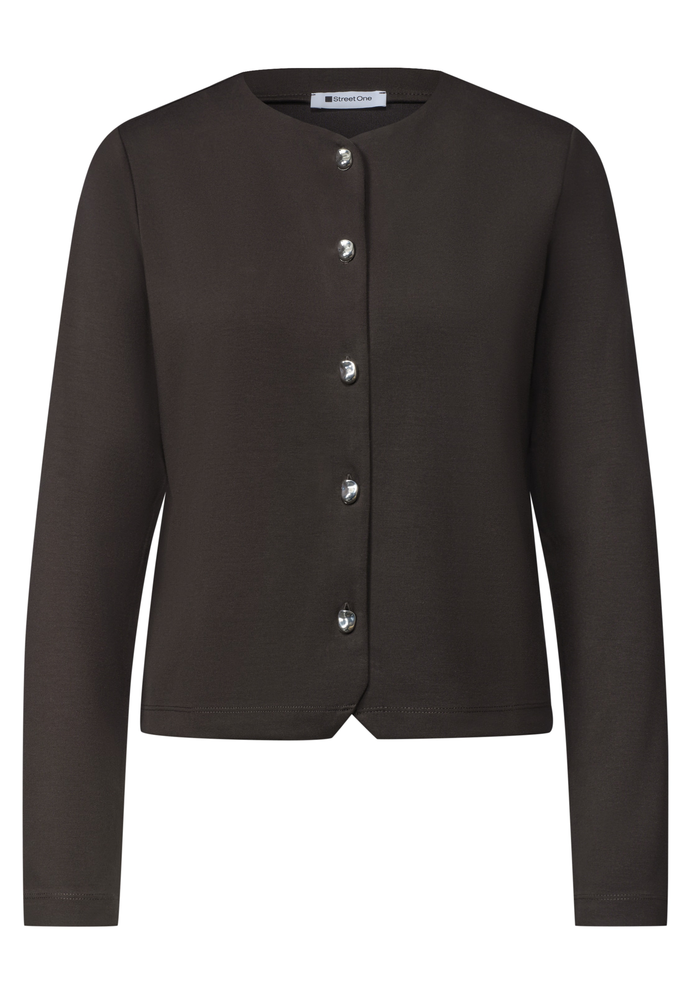 Cardigan STREET ONE en marron : devant