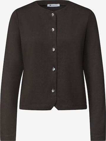 Cardigan STREET ONE en marron : devant