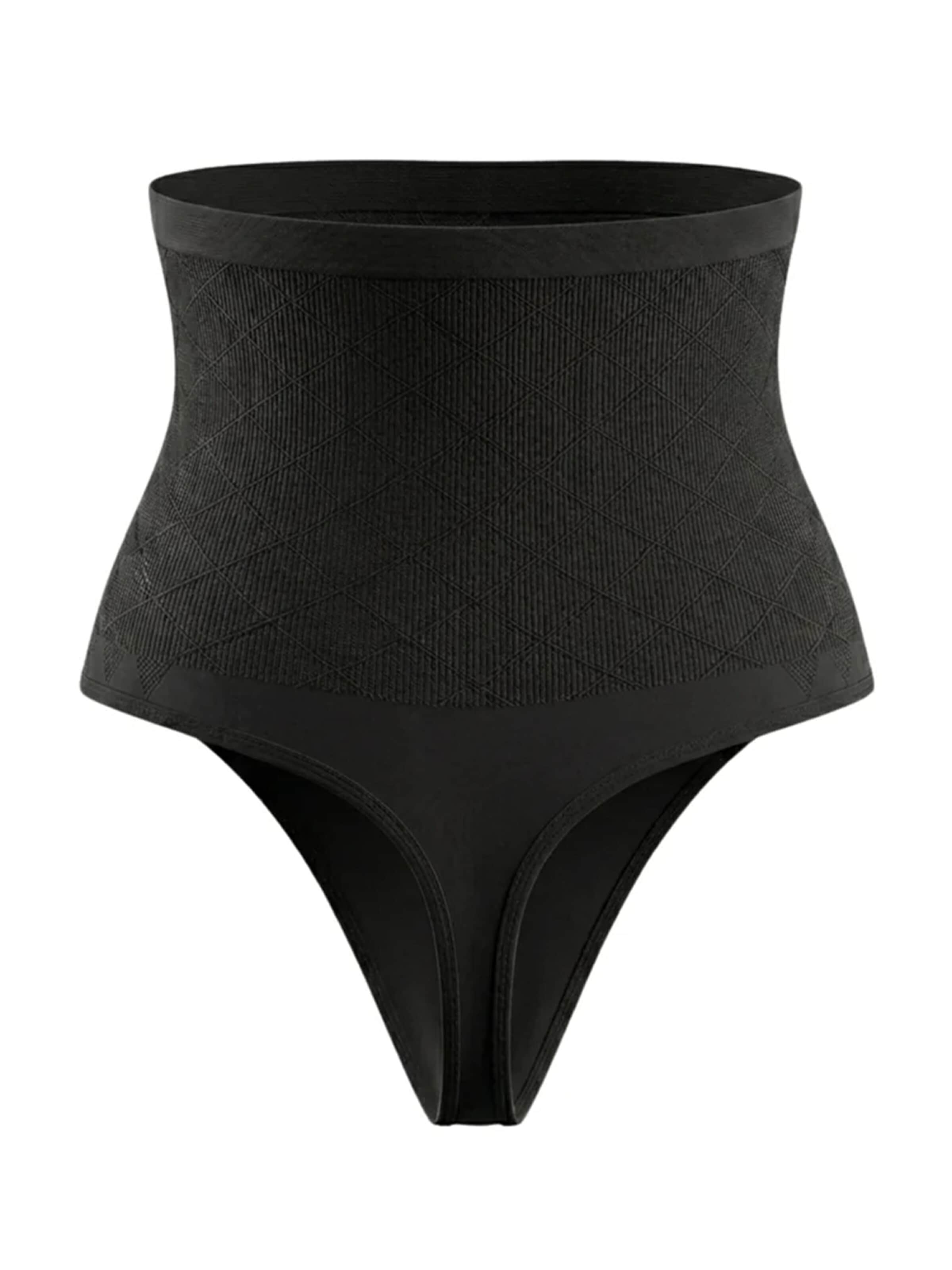 Shapetape Shapingbroek 'Corrigerende High Waist String' in Zwart