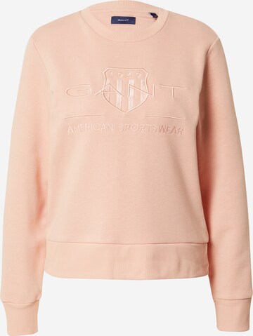 Sweat-shirt GANT en orange : devant