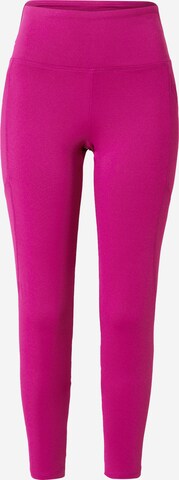 Bally Skinny Workout Pants 'FREEZE' in Pink: front