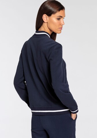 DELMAO Sweatjacke in Blau