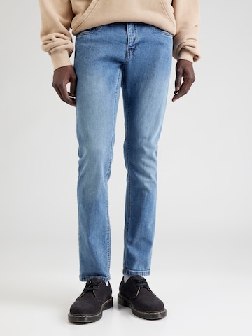 Coupe slim Jean 'Pittsburgh' INDICODE en bleu : devant