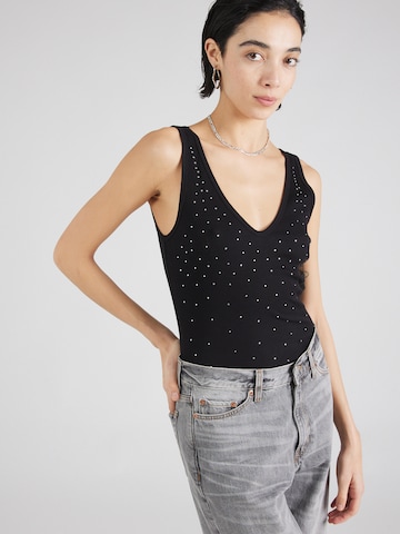 PIECES - Top 'NAVA' en negro