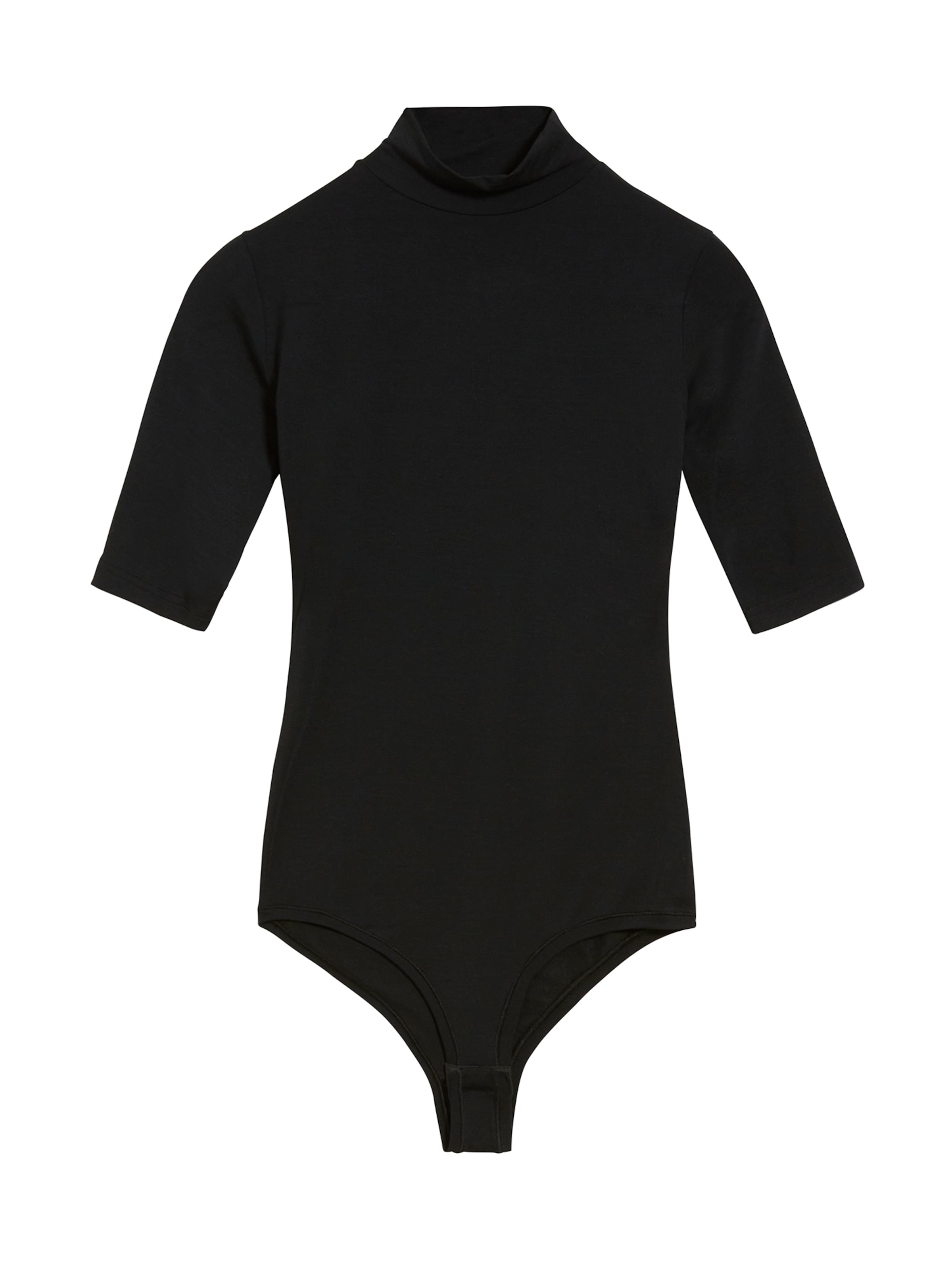 ARMEDANGELS Body in Zwart: voorkant