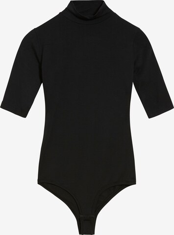 ARMEDANGELS Shirt Bodysuit 'Asa' in Black: front