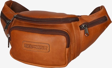 HILL BURRY Pouch in Brown: front