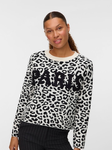 VERO MODA Pullover 'VMTres' i sort: forside