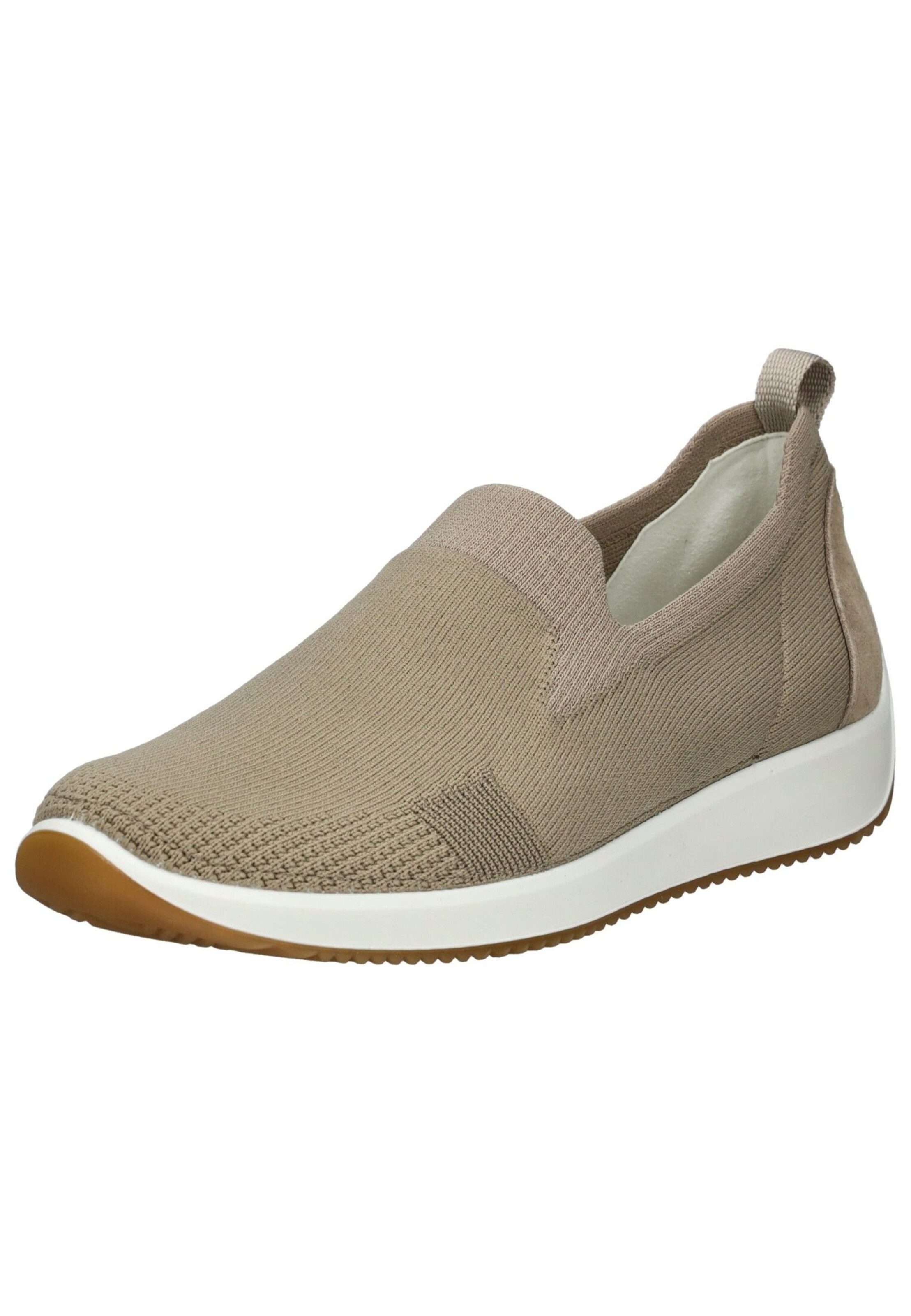 ARA Slip-on 'Lissabon' in Beige: front