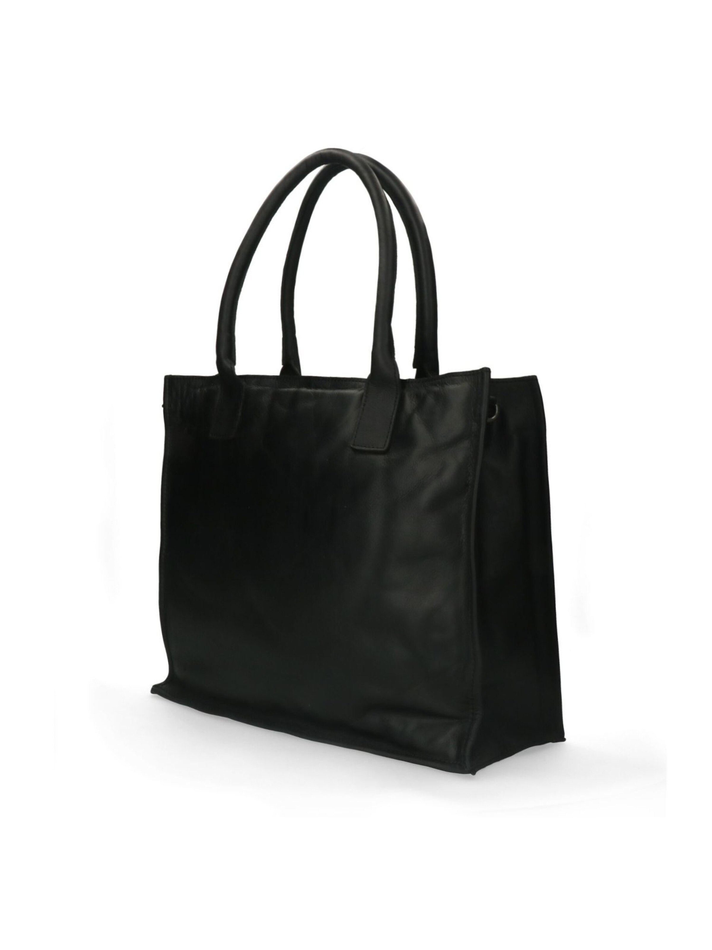 MANFIELD Shopper in Schwarz