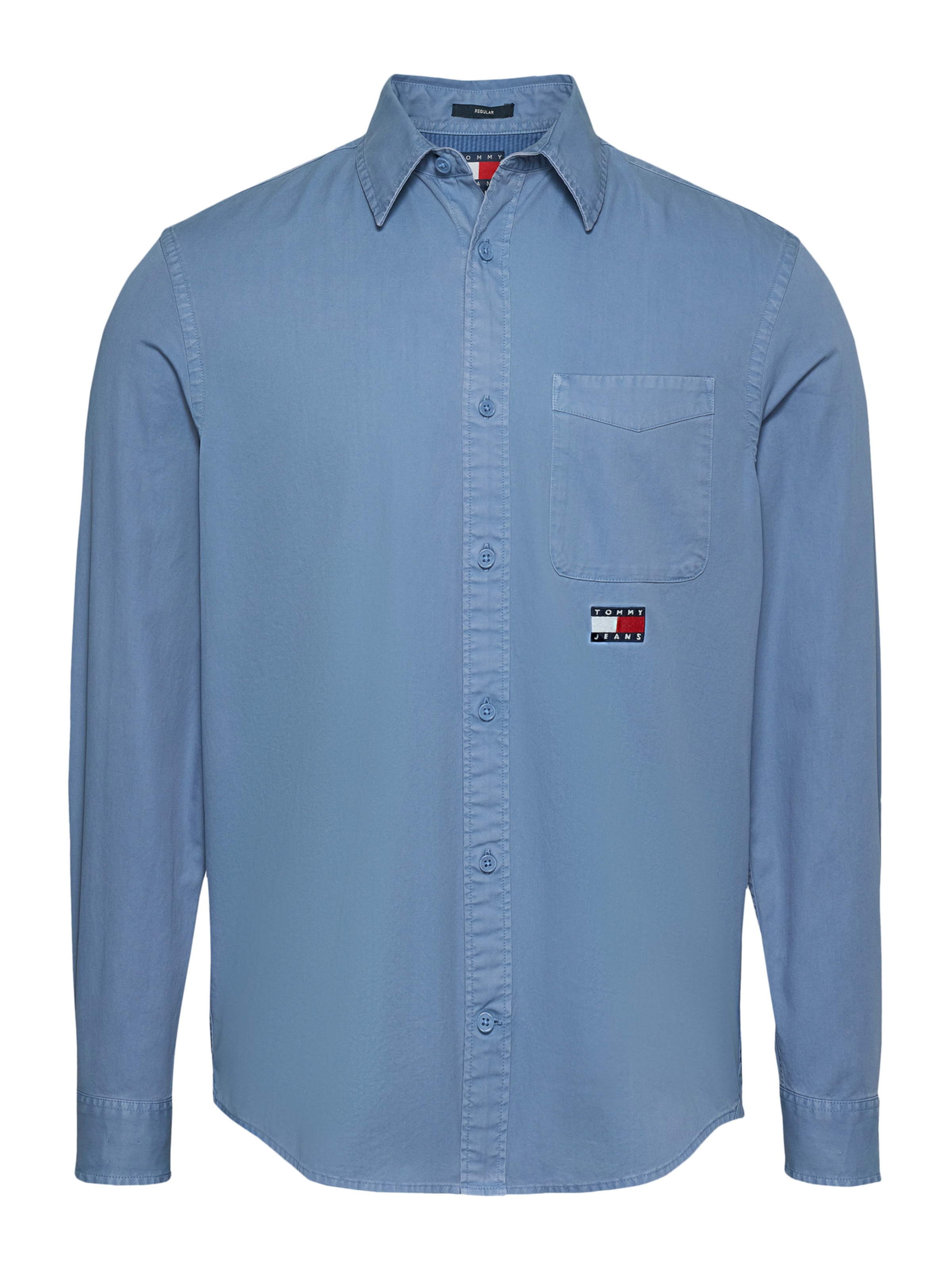 Regular fit Camicia di Tommy Jeans in blu: frontale