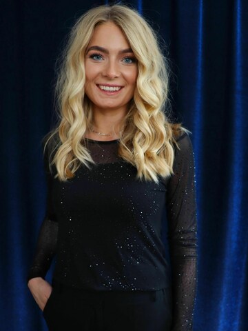 Liberte Essentiel Top ' MESH ' in Black