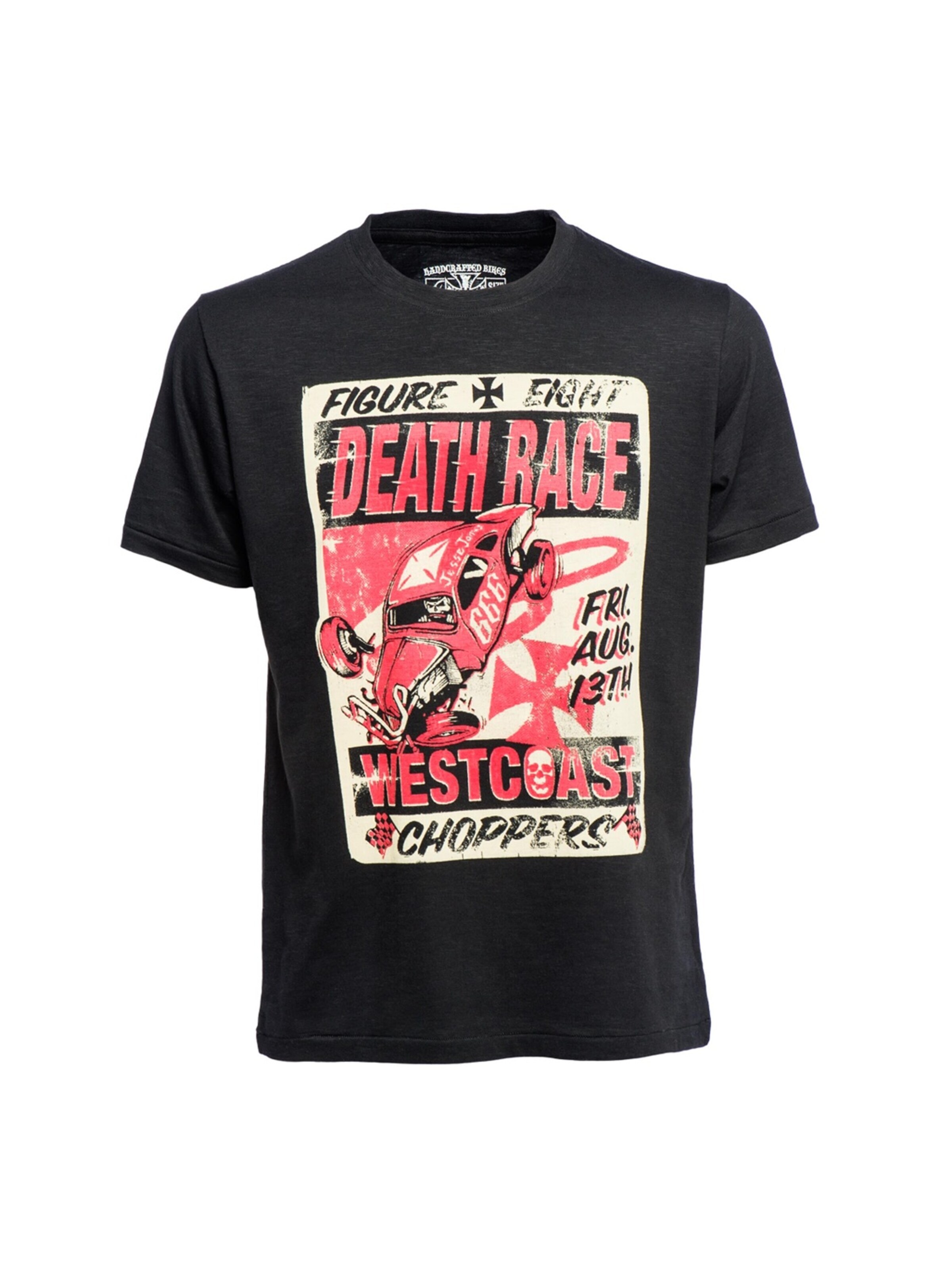 West Coast Choppers Shirt‌‌‌‌‌‌‌‌‌‌ in Schwarz: Vorderseite